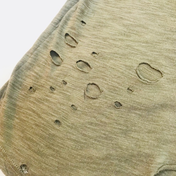 Emory Park Heavily Distressed Shredded Shirt - Picture 4 of 7
